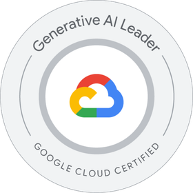Generative AI Leader badge from Google Cloud